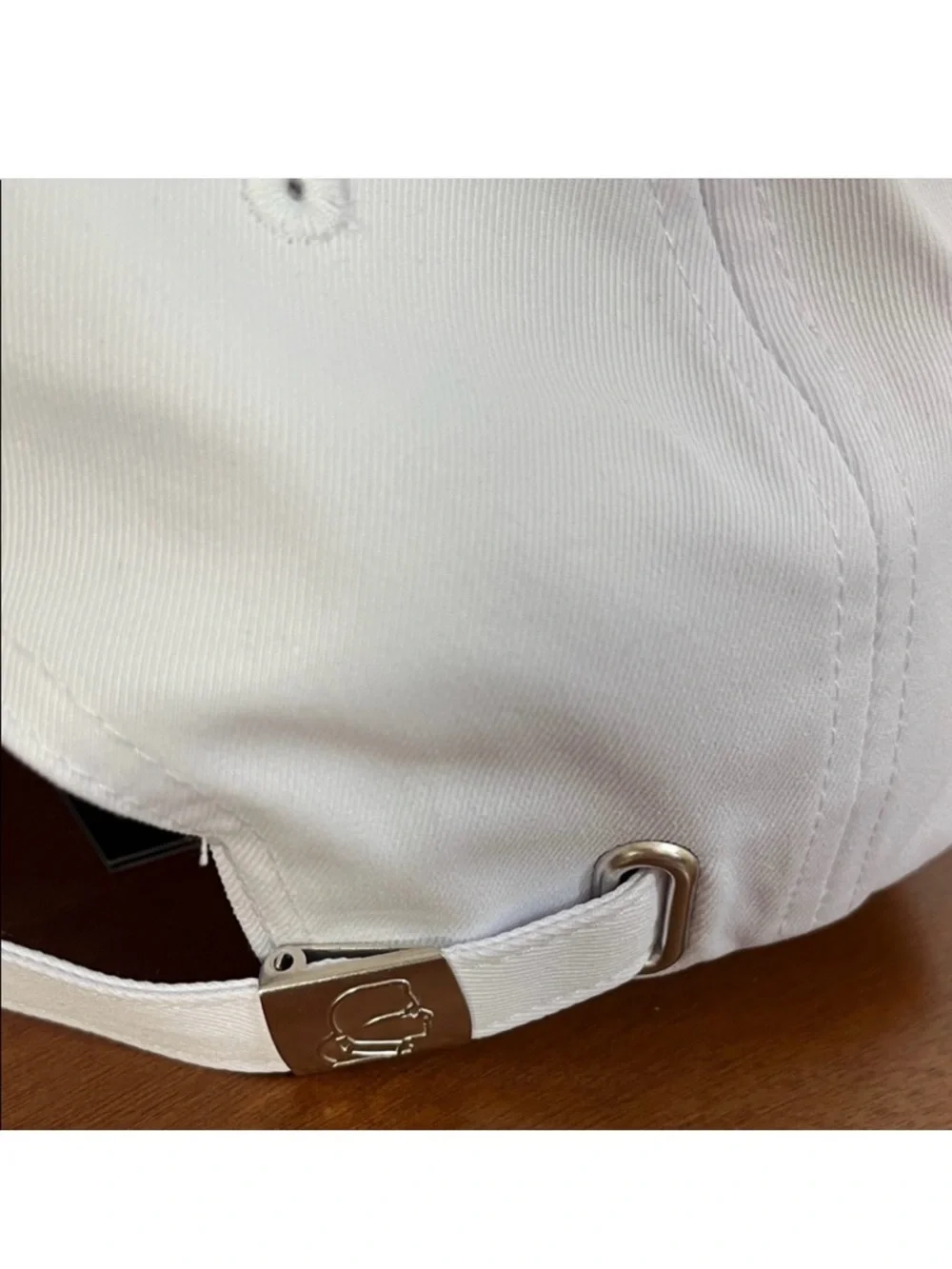 Karl Lagerfeld Paris Women’s Logo Baseball Cap - White, Adjustable, NWT